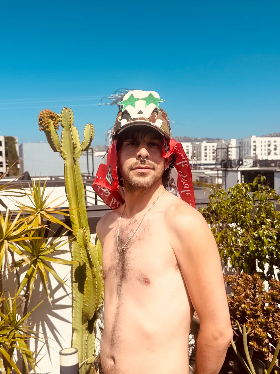 Camo Cap by Walter van Beirendonck - Military Green - Image 18