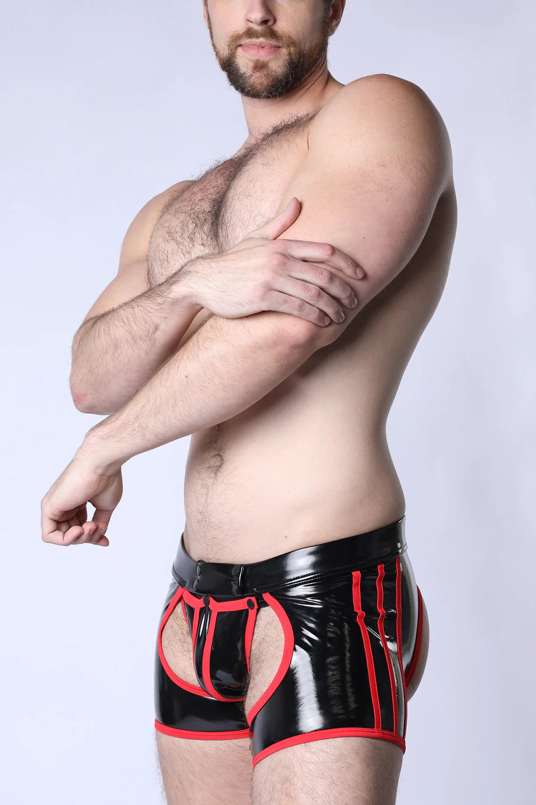 CELLBLOCK 13 Iron Grip Trunk Chaps - Red - Image 3