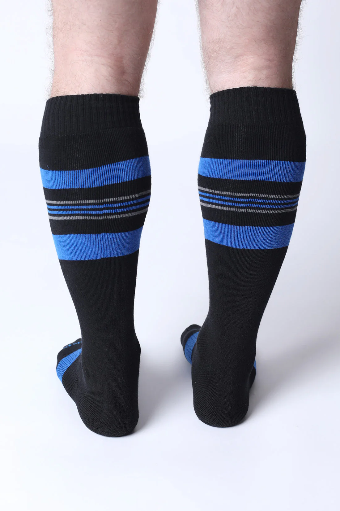 CELLBLOCK 13 Tight End Knee High Shadow Socks - Blue - Image 2