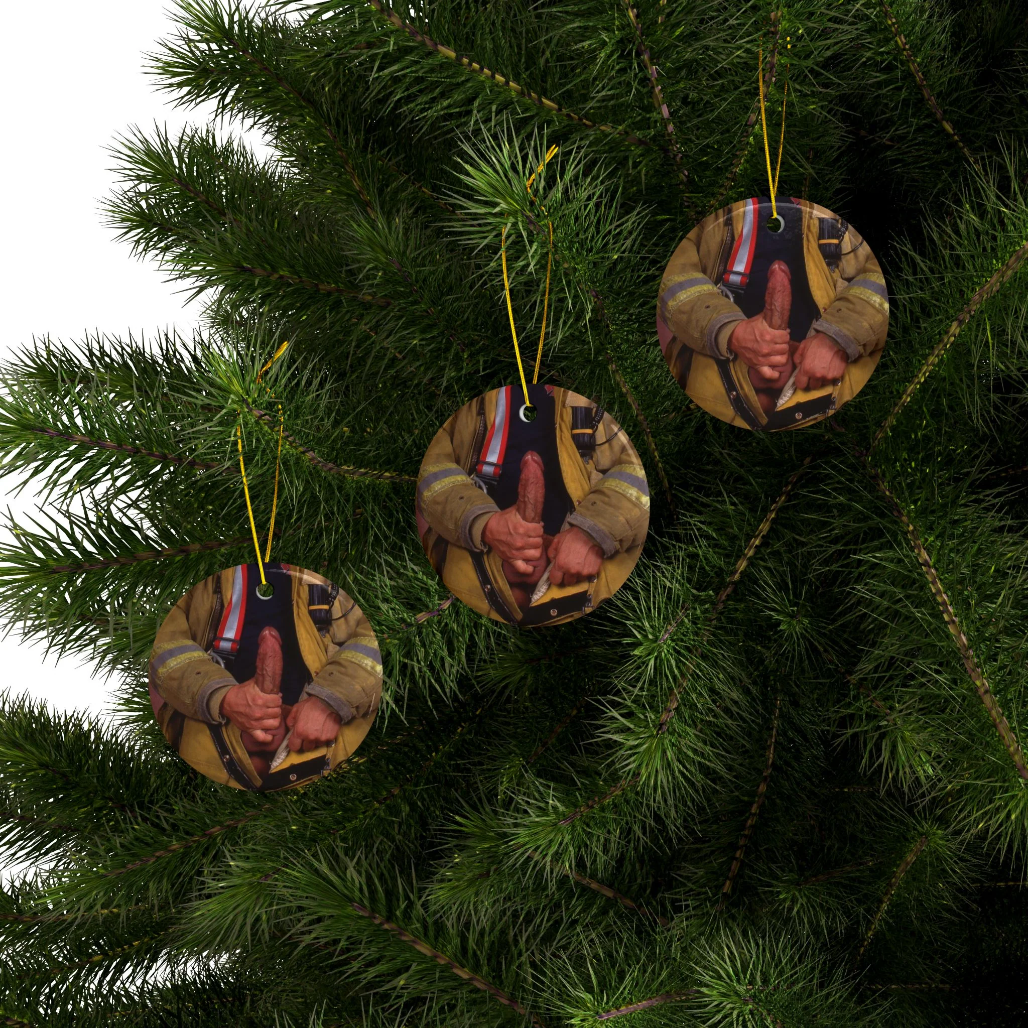 CHUCK X CULTUREEDIT "FIREMAN" Ceramic Ornaments (1pc, 3pcs, 5pcs, 10pcs) - Image 21