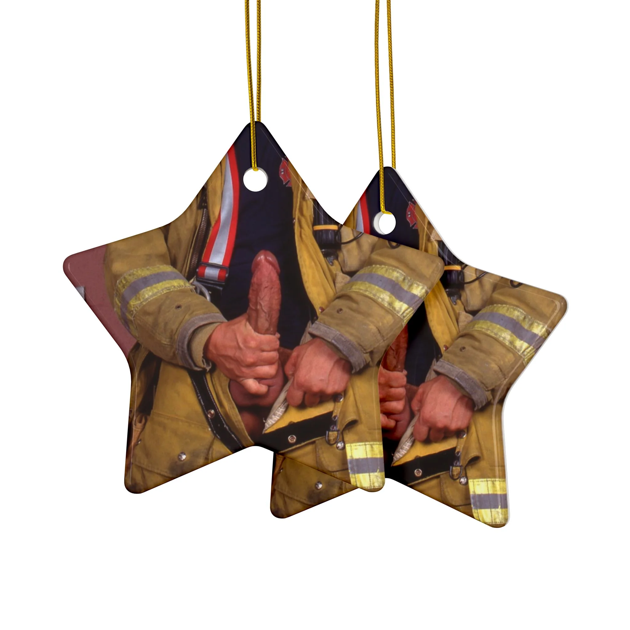 CHUCK X CULTUREEDIT "FIREMAN" Ceramic Ornaments (1pc, 3pcs, 5pcs, 10pcs) - Image 30