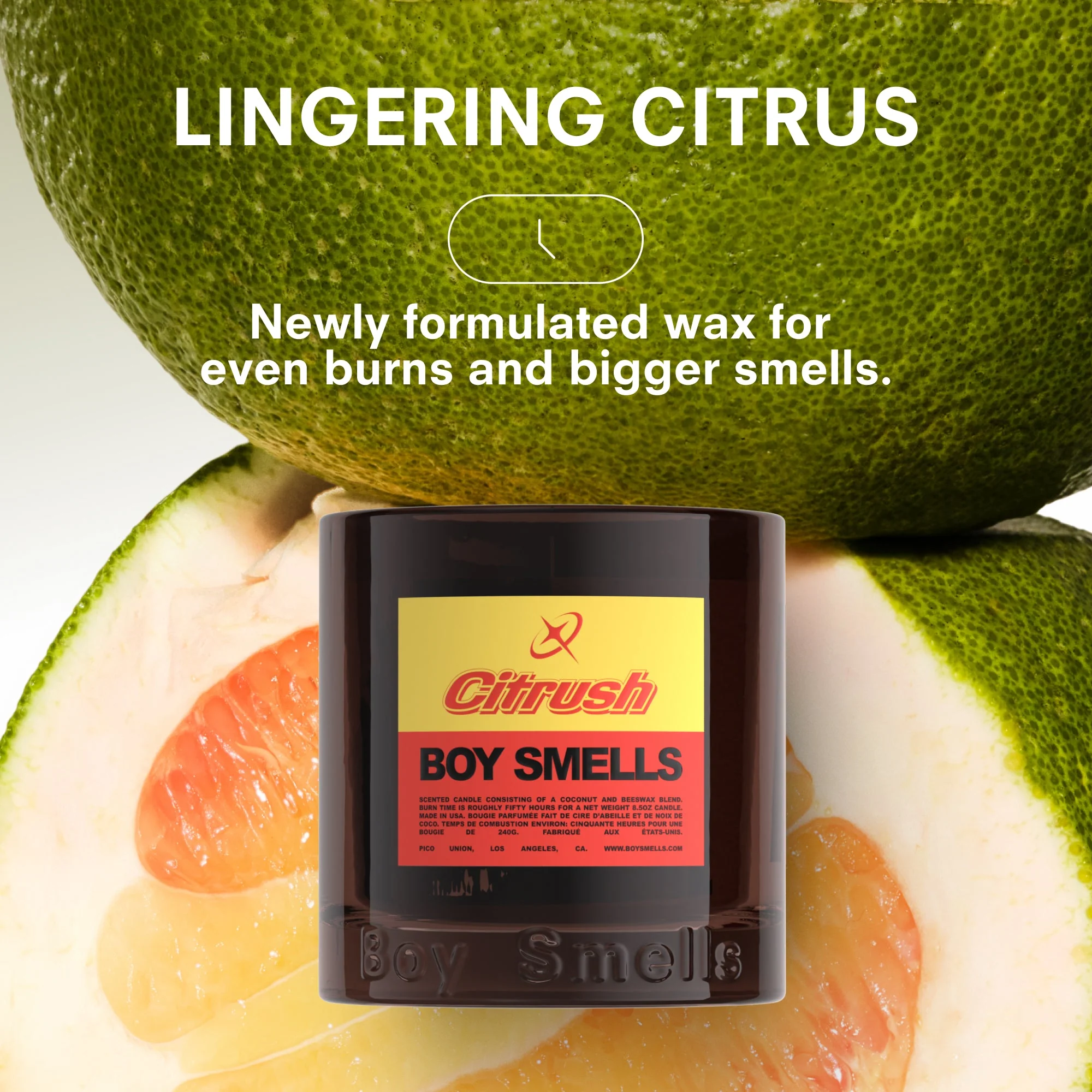 CITRUSH Candle by Boy Smells - Image 4