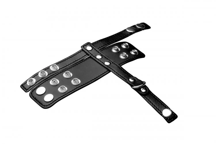 Cock Strap and Ball Stretcher by Strict Leather - Image 4