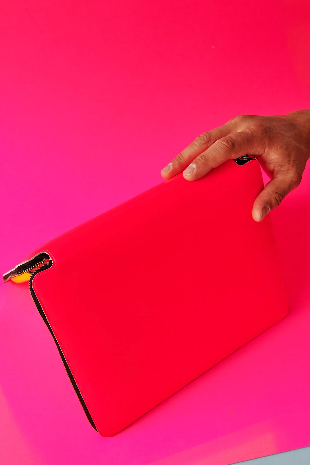 Comme des Garçons Super Fluo Pink iPad case - Image 5