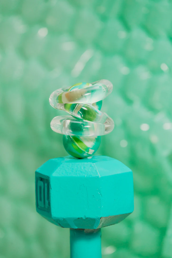 Oxballs Z-Balls Cockring And Ballstretcher Clear - Image 2