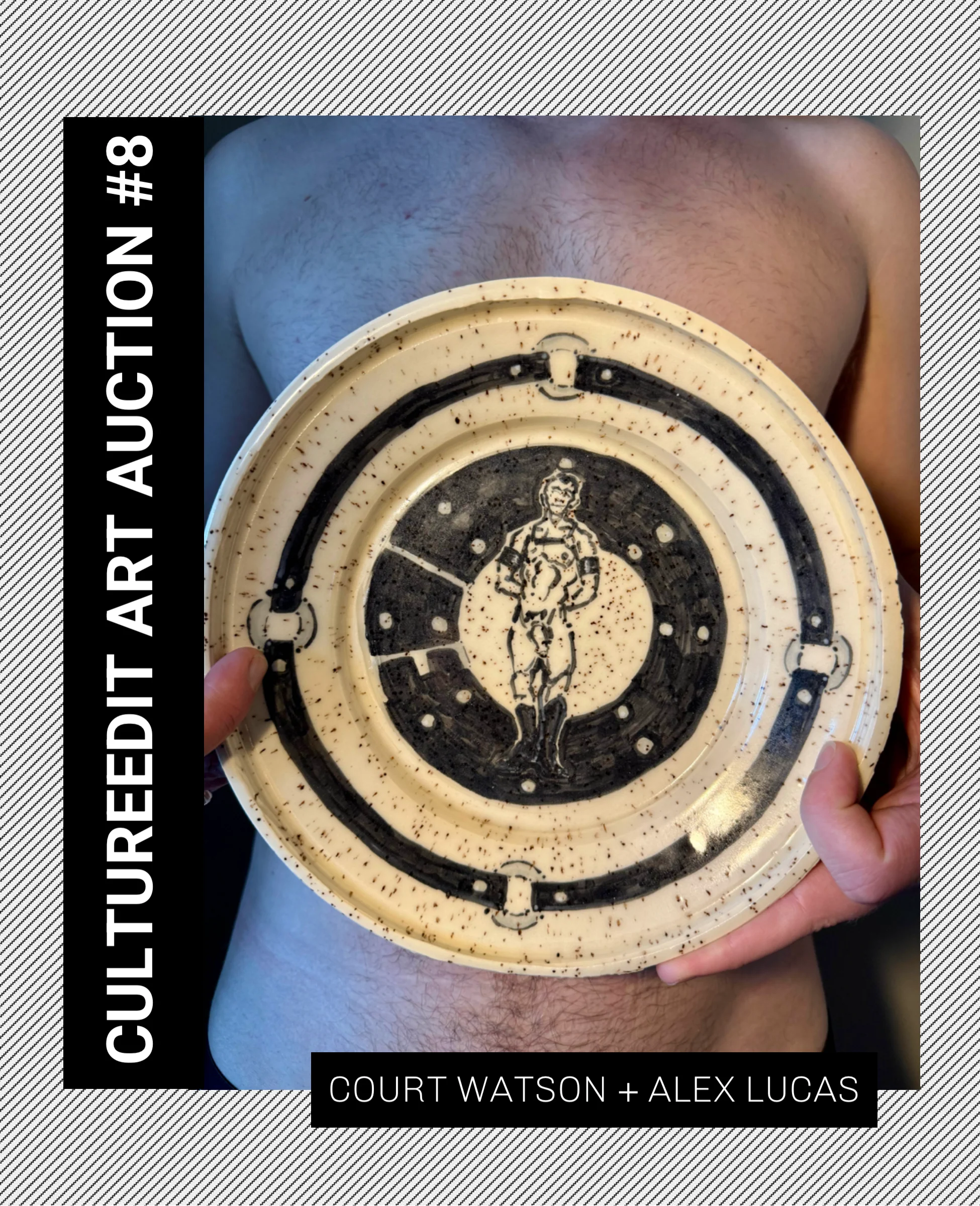 Court Watson + Alex Lucas, Leatherman (Kim David Smith) Plate, 2026 - Image 4