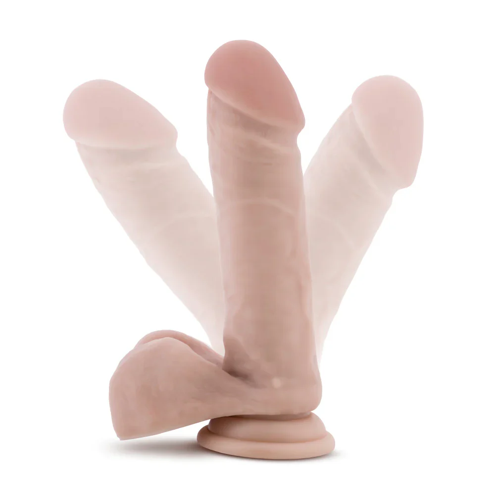 Coverboy Cowboy Realistic Curved 8-Inch Dildo With Balls - Image 4