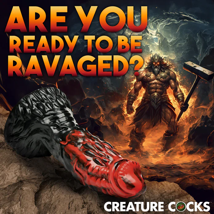 Creature Cock Vulcan Silicone Dildo - Image 6