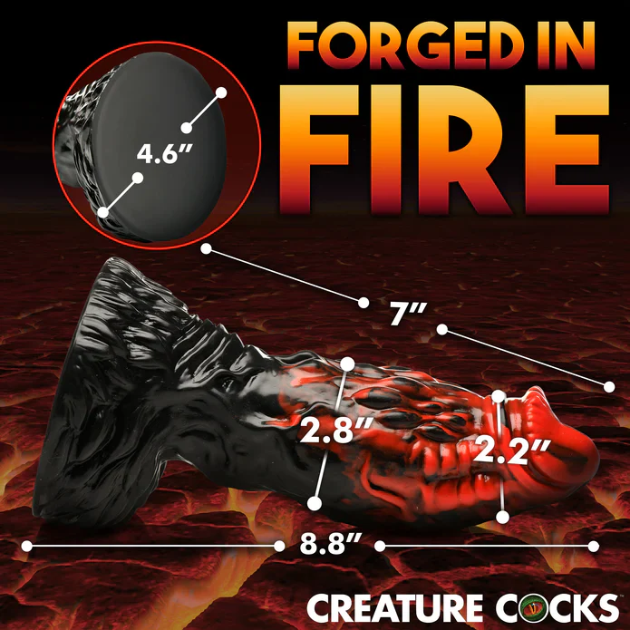 Creature Cock Vulcan Silicone Dildo - Image 7