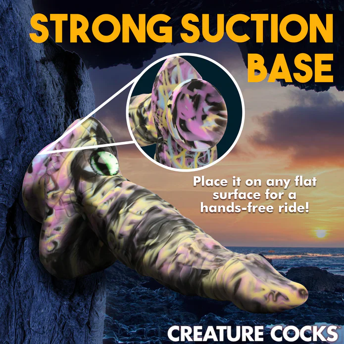 Creature Cocks Cyclopes Silicone Dildo 8.75in - Image 10