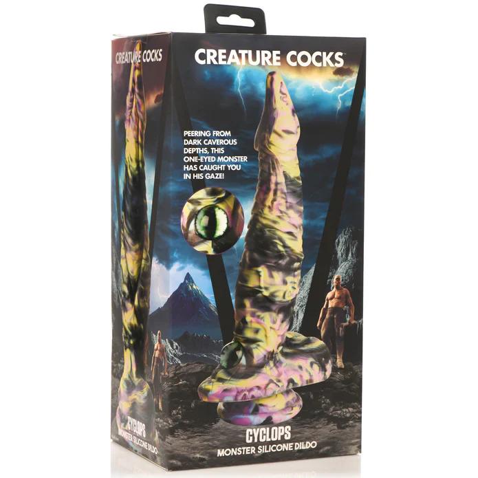 Creature Cocks Cyclopes Silicone Dildo 8.75in - Image 4