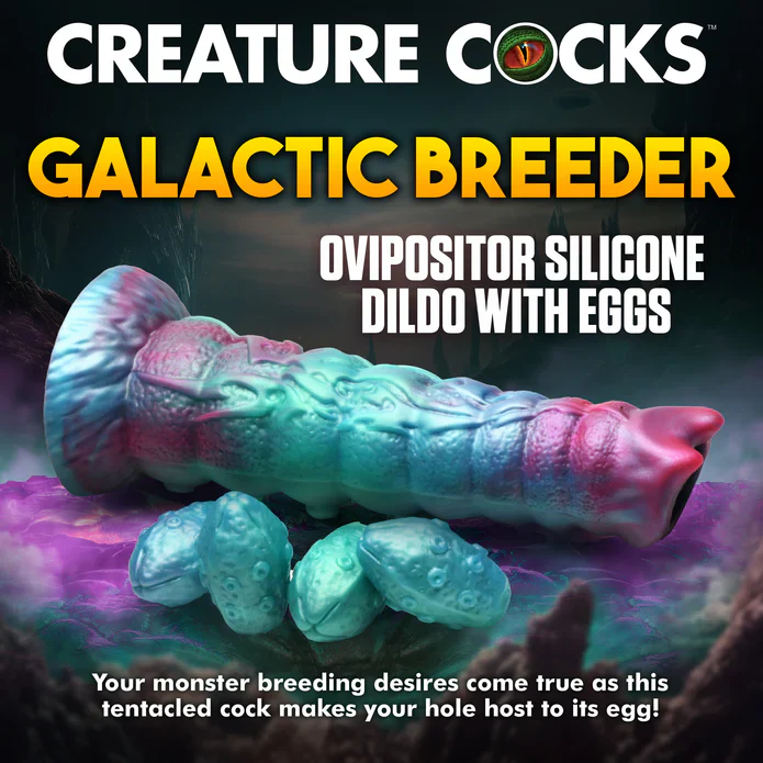 Creature Cocks Galactic Breeder Ovipositor Silicone Dildo - Image 2