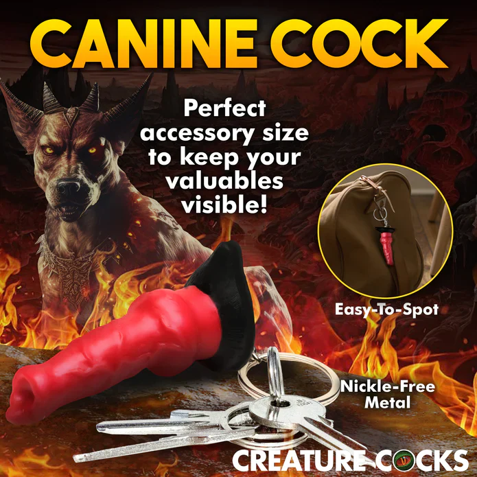 Creature Cocks Hell-Hound Keychain - Image 6