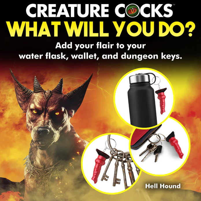 Creature Cocks Hell-Hound Keychain - Image 8