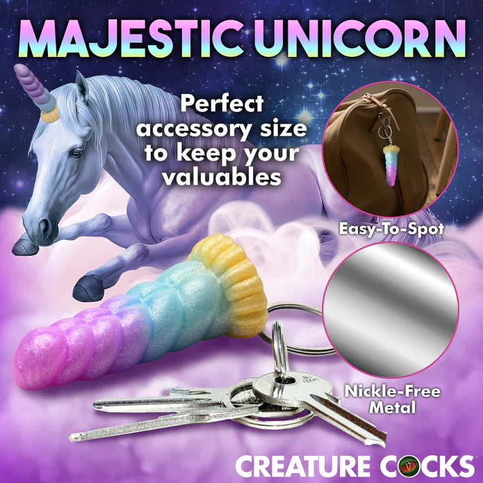Creature Cocks Mystique Unicorn Keychain - Image 6