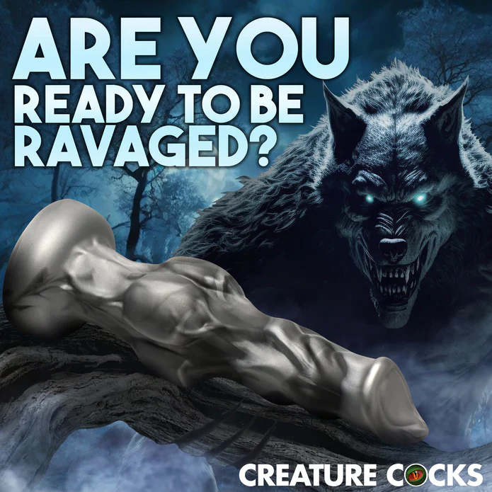 Creature Cocks Night Prowler Silicone Dildo - Large - Image 3