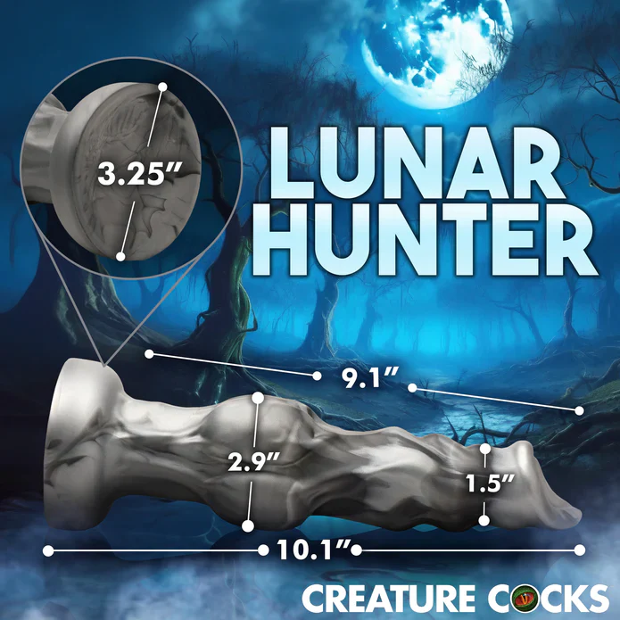 Creature Cocks Night Prowler Silicone Dildo - Large - Image 4