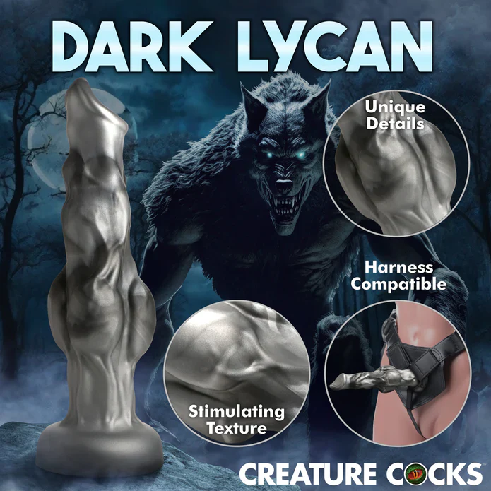 Creature Cocks Night Prowler Silicone Dildo - Large - Image 6