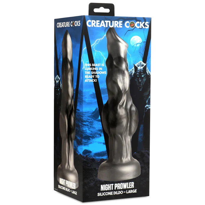 Creature Cocks Night Prowler Silicone Dildo - Large - Image 9
