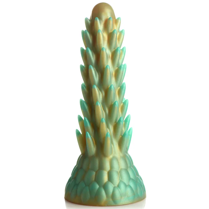 Creature Cocks Stegosaurus Spiky Reptile Silicone Dildo - Image 2