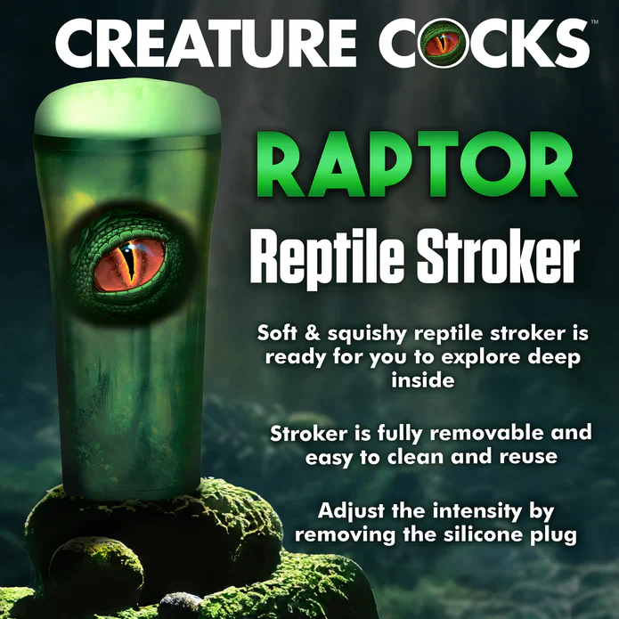 Creature Cocks Raptor Reptile Stroker - Image 4