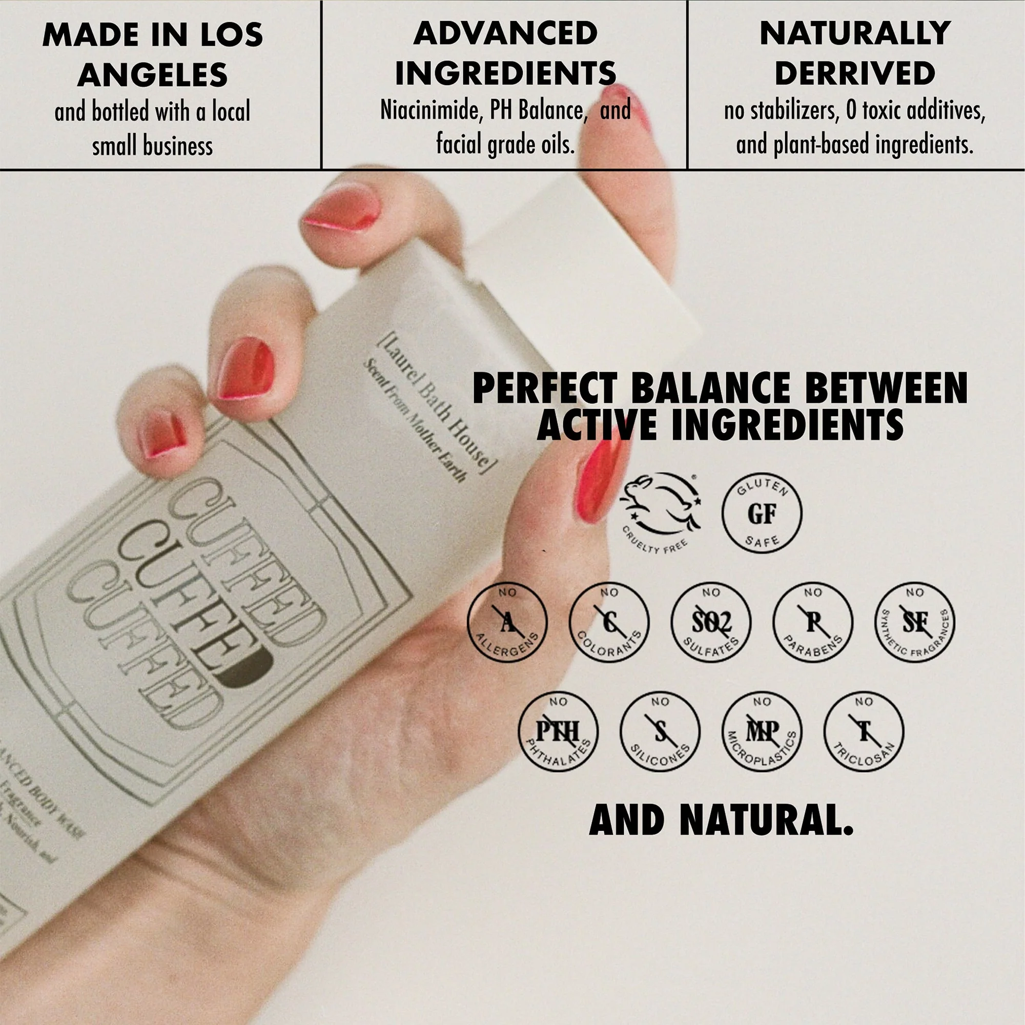 Cuffed shower gel BY LAUREL BATH HOUSE - Image 6