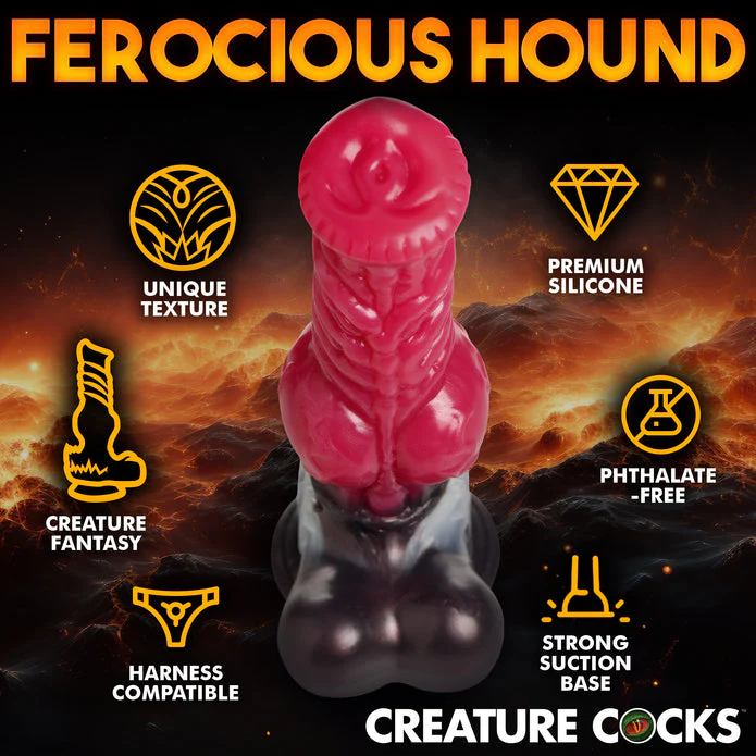 Cujo Canine Silicone Dildo - Large - Image 5