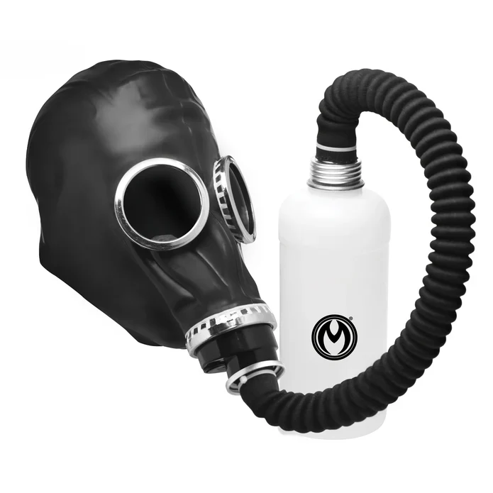 Dark Inhaler Gas Mask with Bottle - Image 7