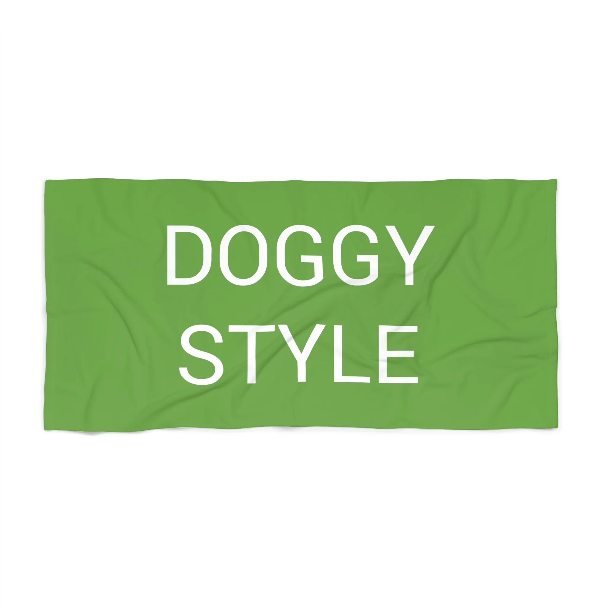 Doggy Style Beach Towel by CULTUREEDIT