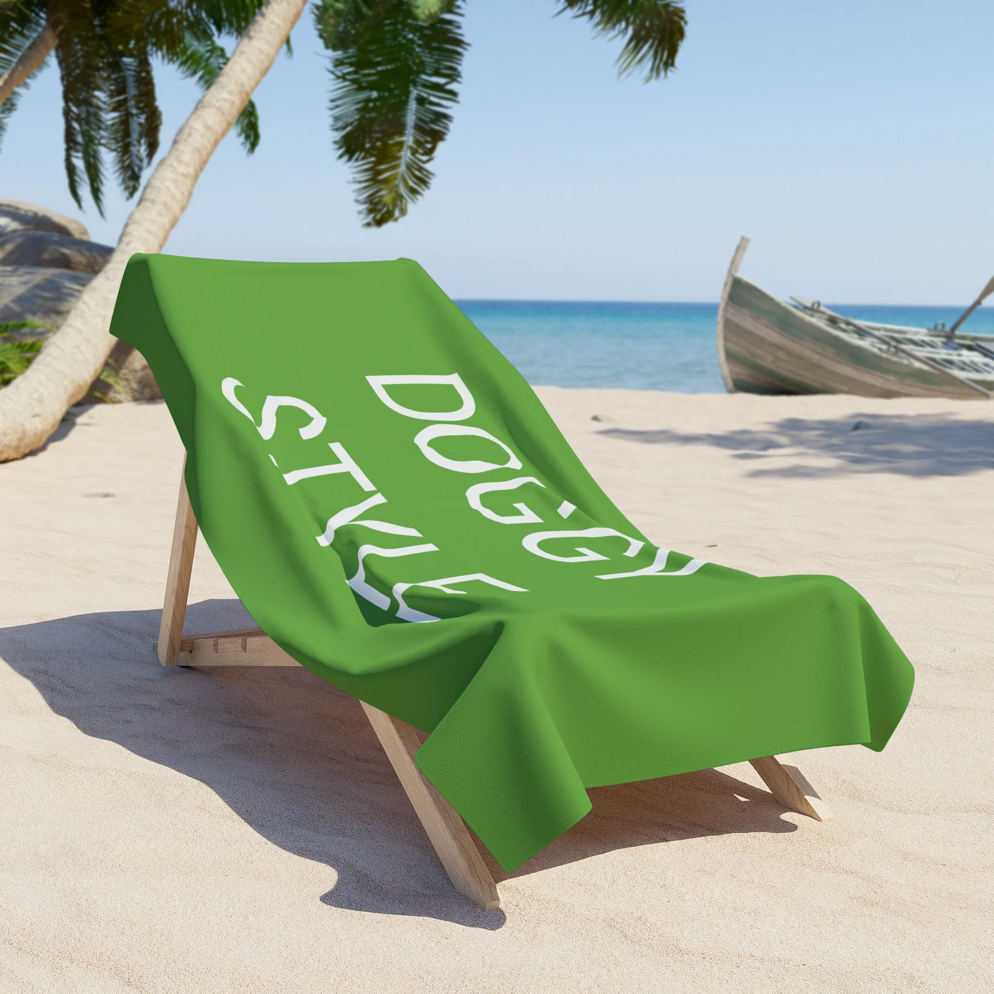 Doggy Style Beach Towel by CULTUREEDIT - Image 3