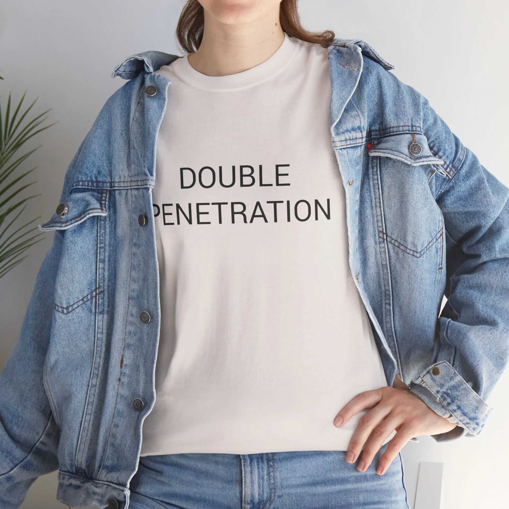 DOUBLE PENETRATION TEE BY CULTUREEDIT AVAILABLE IN 13 COLORS - Image 231