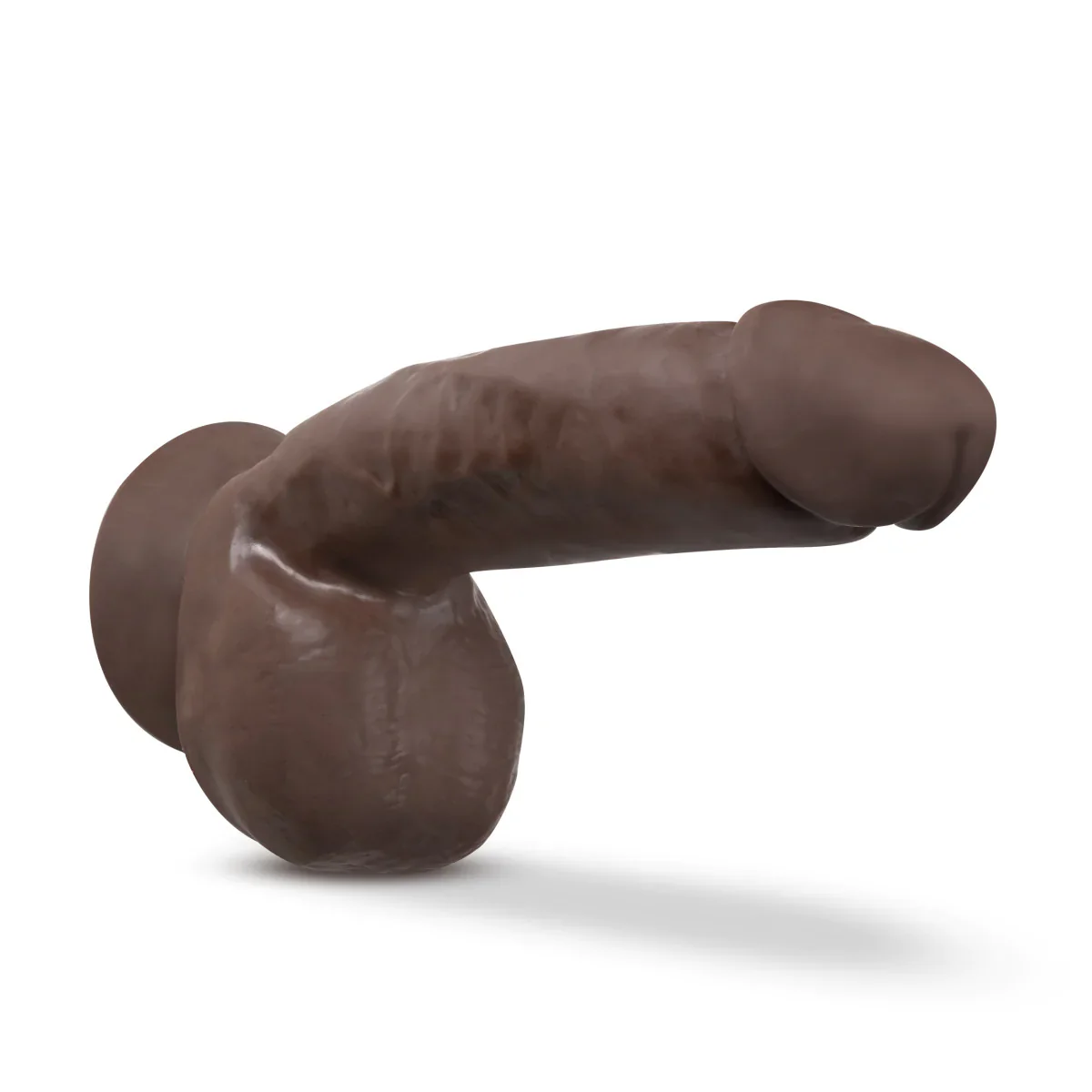 Dr. Skin Plus Realistic Chocolate 8.5-Inch Long Dildo - Image 4