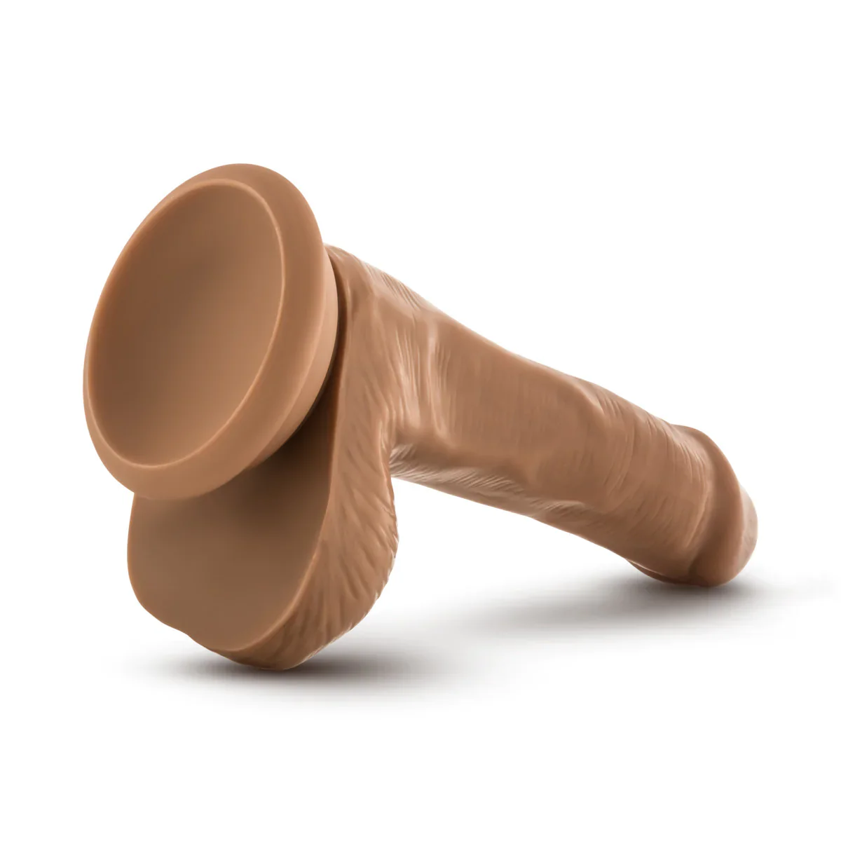 Dr. Skin Plus Realistic Mocha 6.5-Inch Long Dildo - Image 7