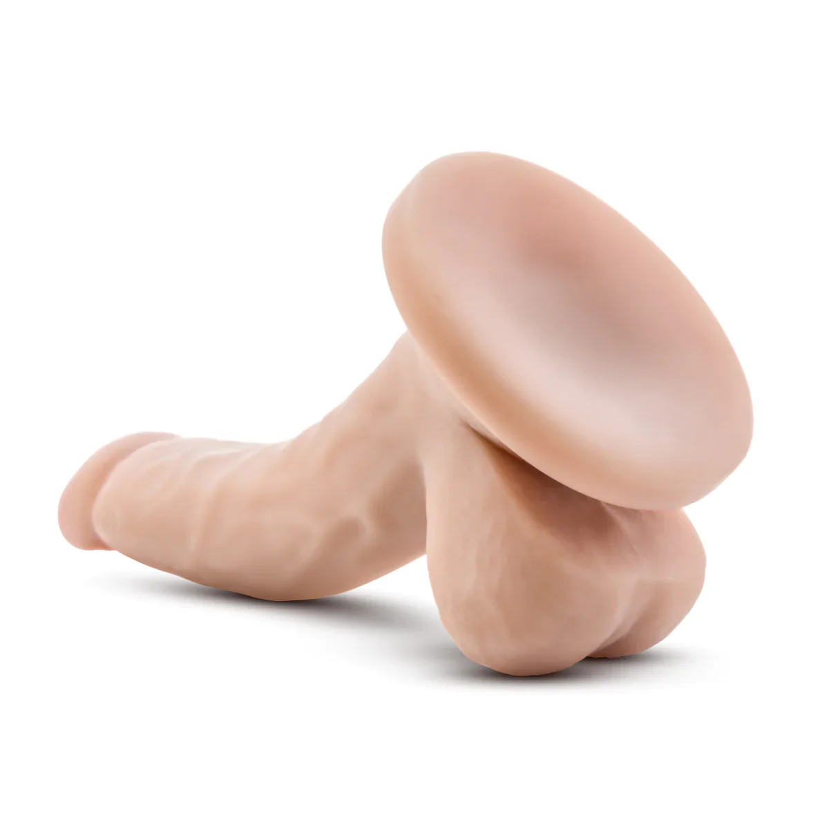 Dr. Skin Realistic Curved Beige 4.75-Inch Long Dildo - Image 8