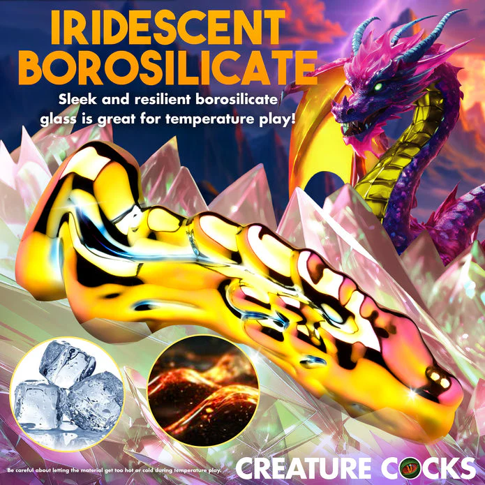 Dragon Glass Glass Dildo by Creature Cocks - Image 3