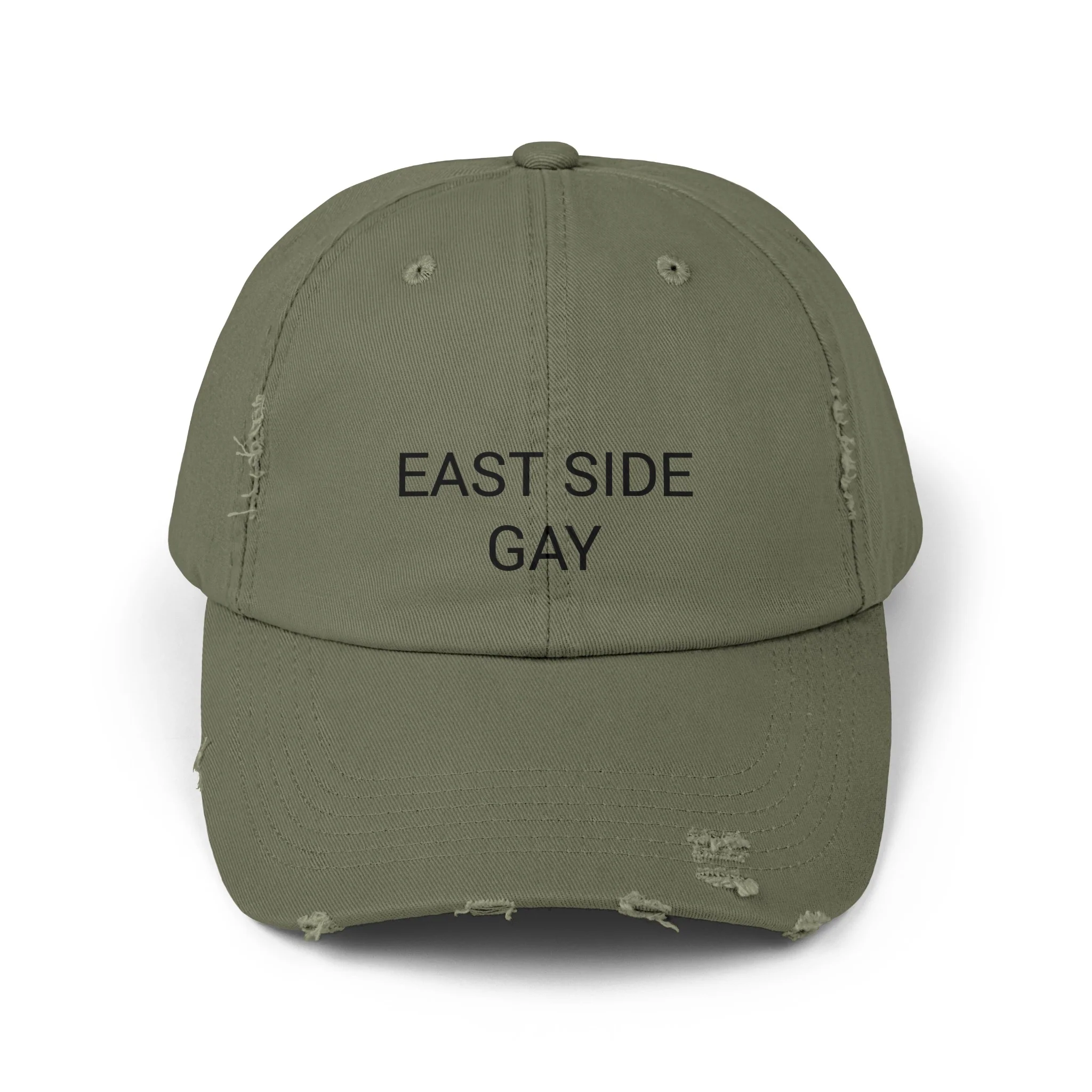 EAST SIDE GAY Distressed Cap in 6 colors - Image 4