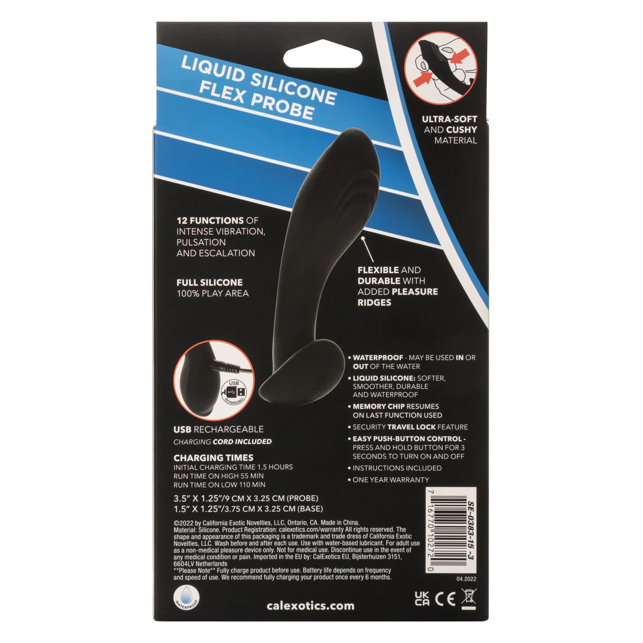 Eclipse Rechargeable Liquid Silicone Flex Probe - Image 4
