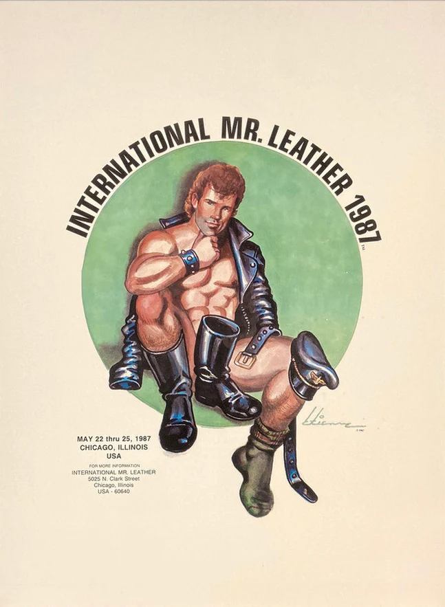 Etienne, International Mr. Leather, 1987 - Image 2