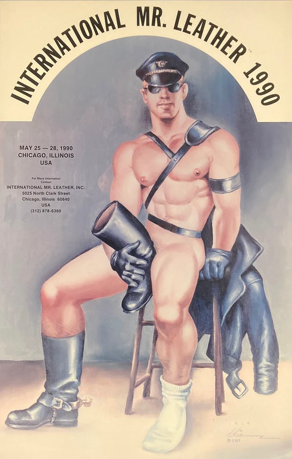 Etienne, International Mr. Leather, 1990 - Image 2