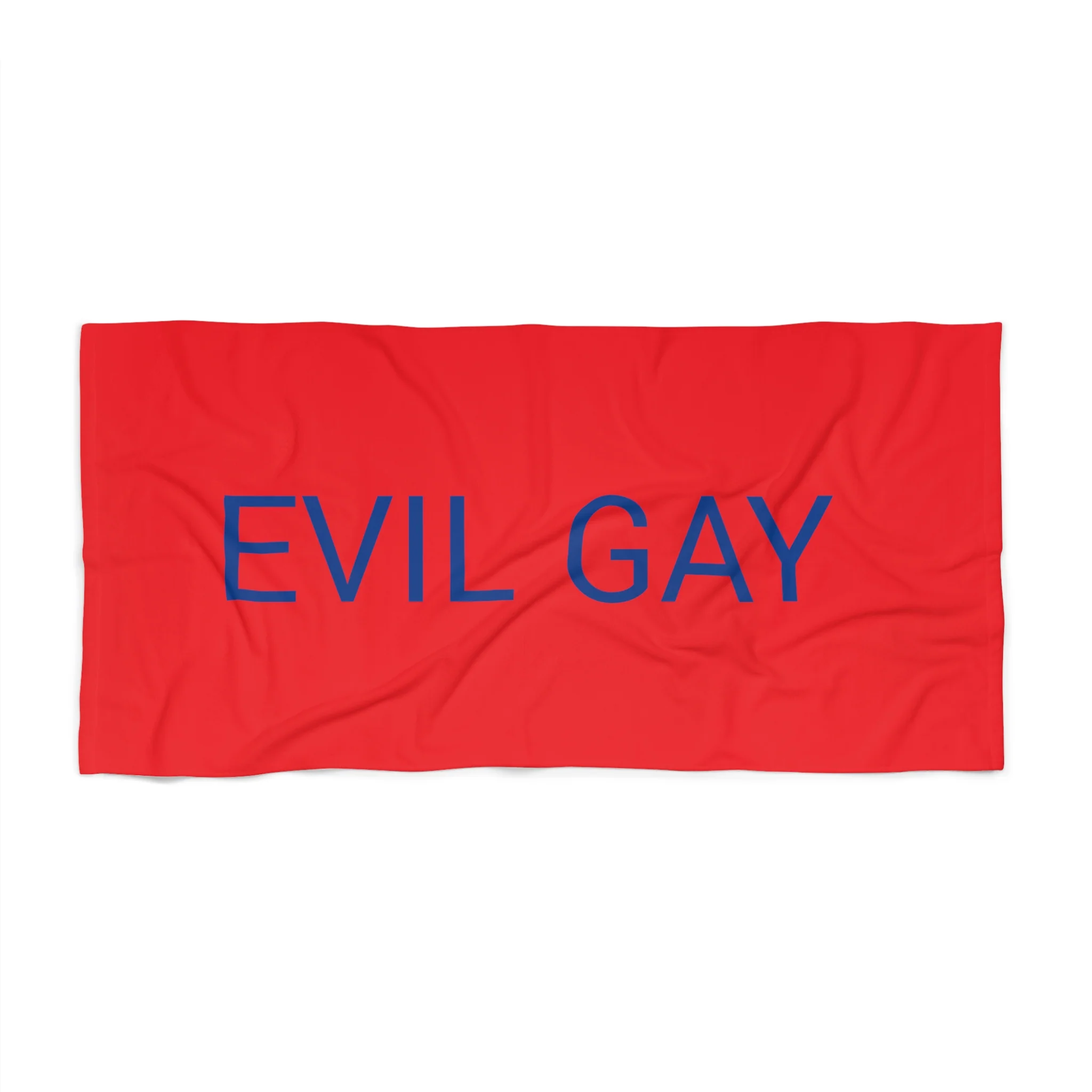 EVIL Gay Beach Towel by CULTUREEDIT - Image 2