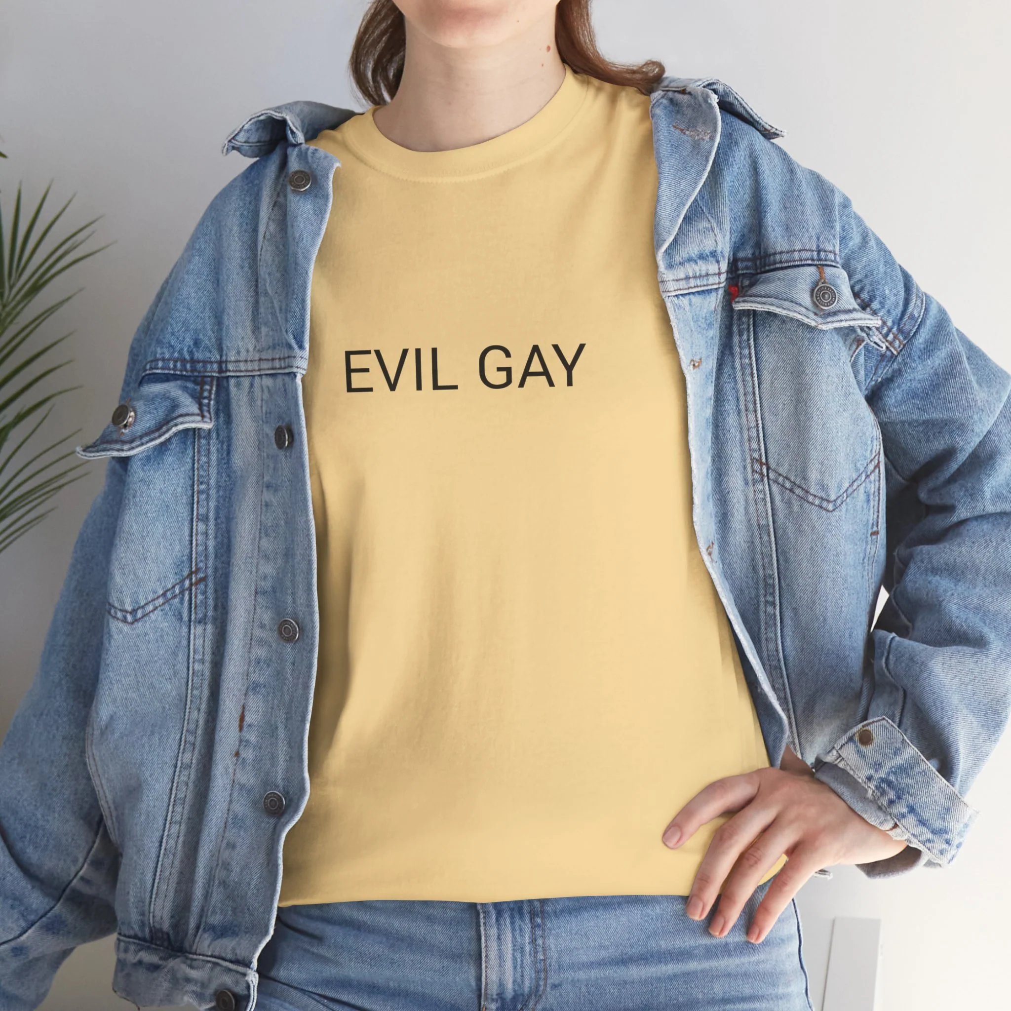 EVIL GAY TEE BY CULTUREEDIT AVAILABLE IN 13 COLORS - Image 211