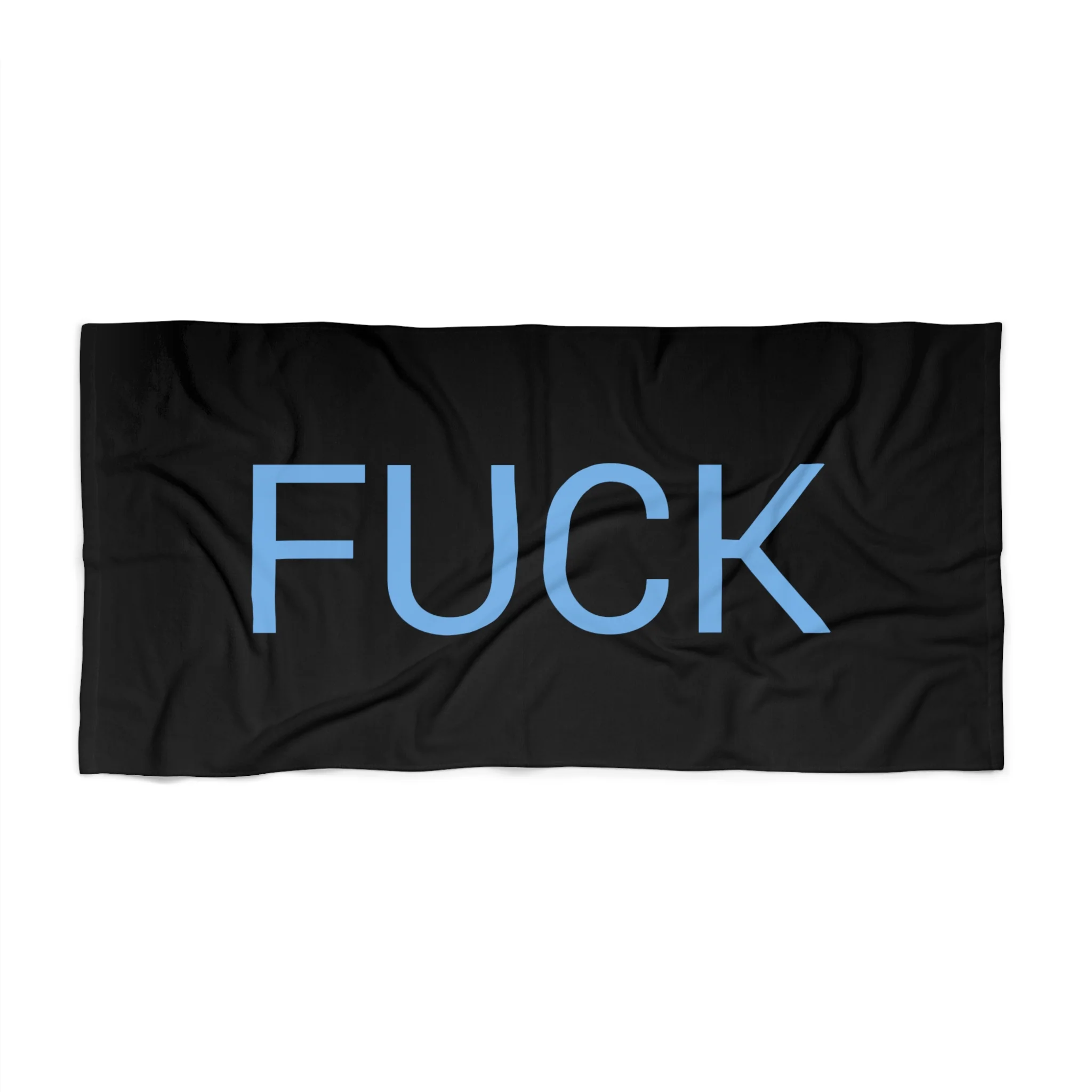 Fuck Beach Towel by CULTUREEDIT - Image 2
