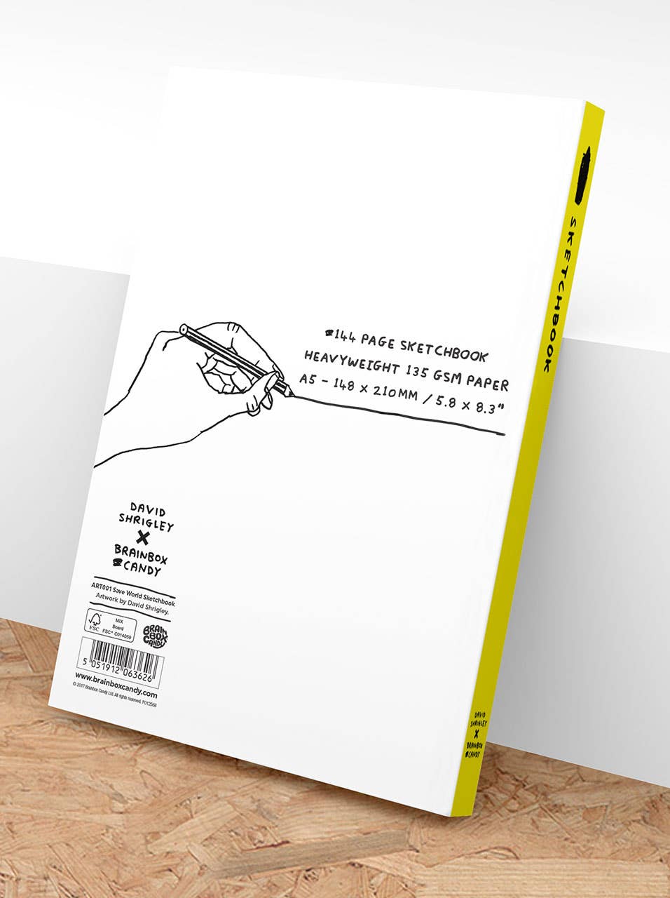 Art Save The World Sketchbook by David Shrigley - Image 2