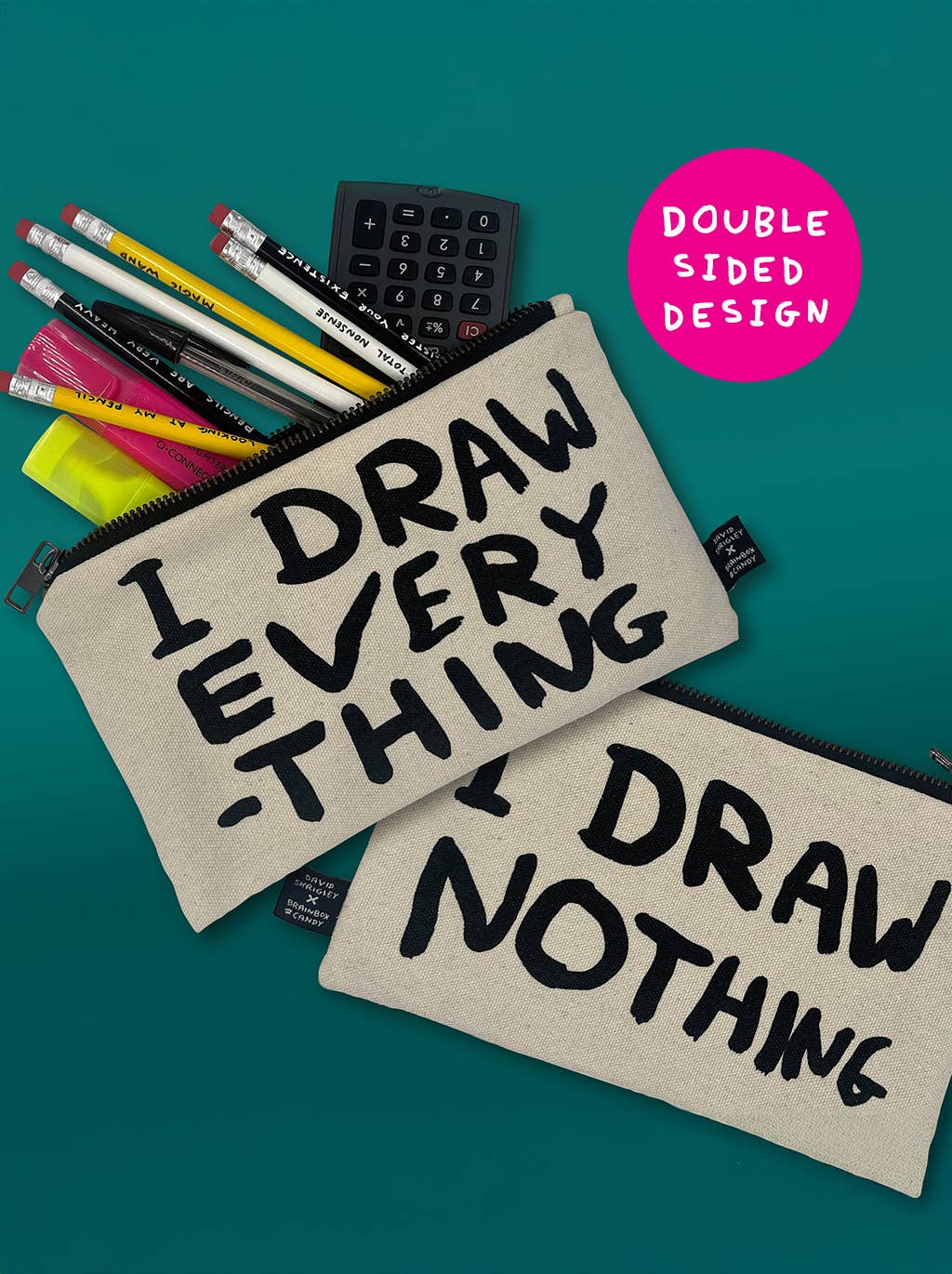 David Shrigley - I Draw Everything Pencil Case - Image 4