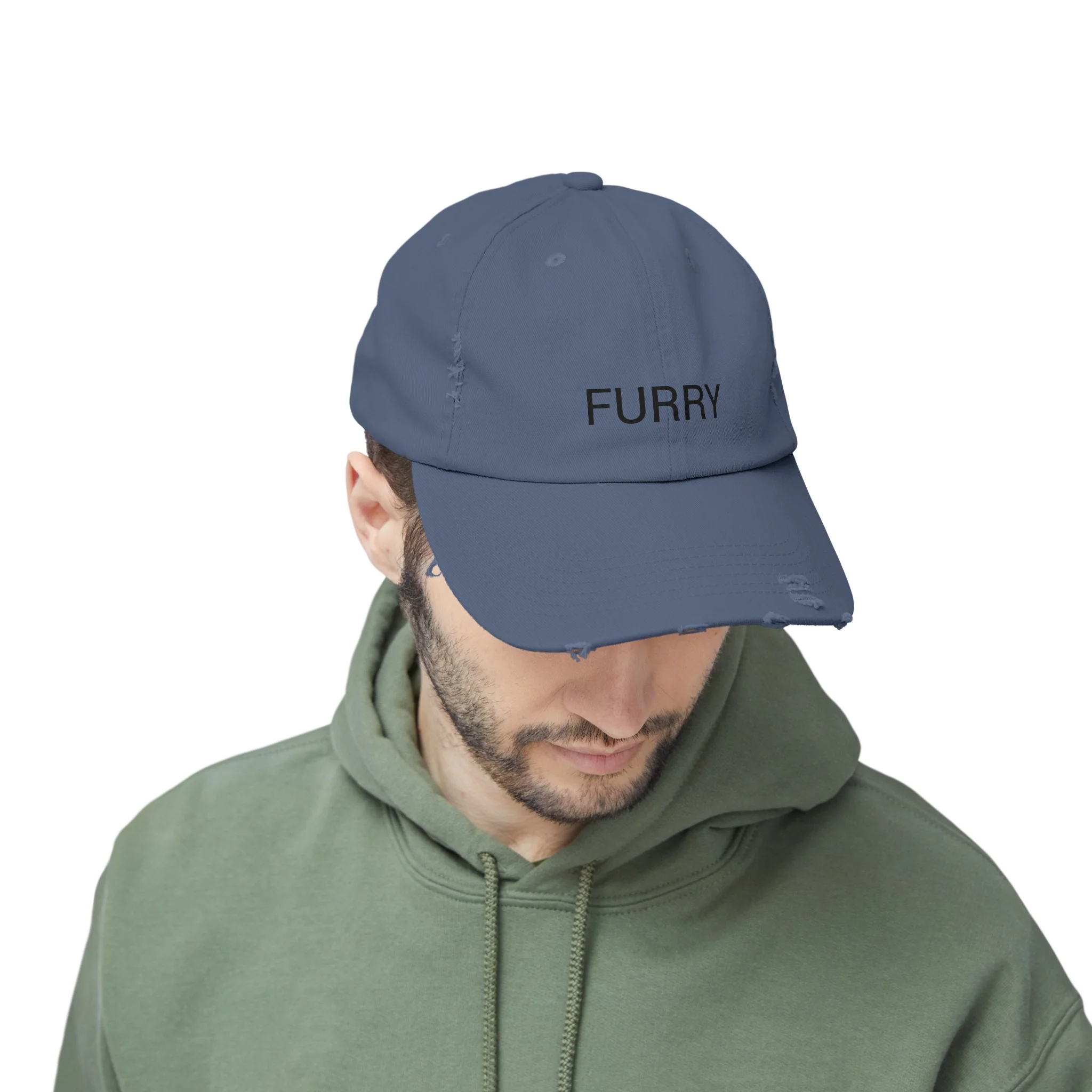FURRY Distressed Cap in 6 colors - Image 30