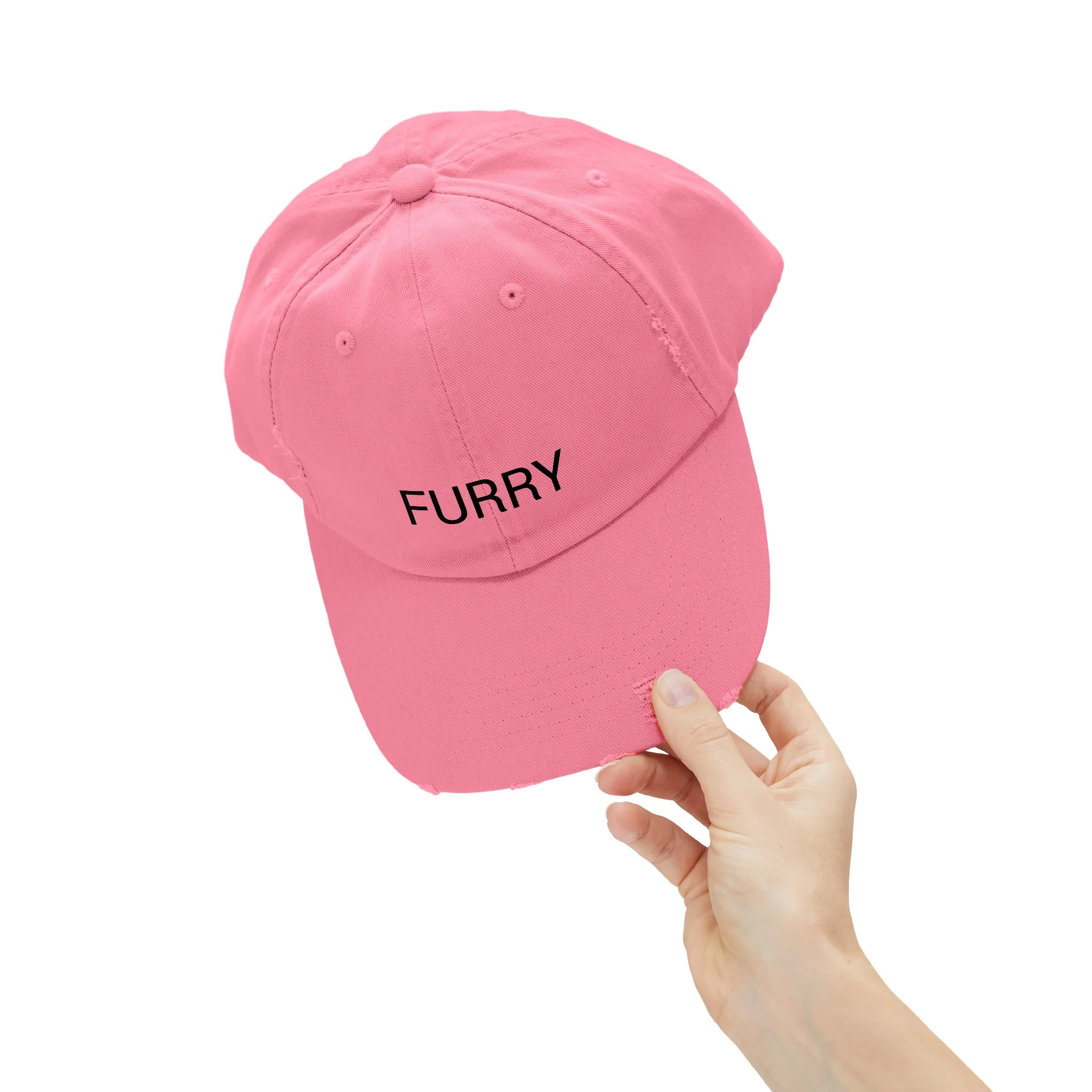 FURRY Distressed Cap in 6 colors - Image 42