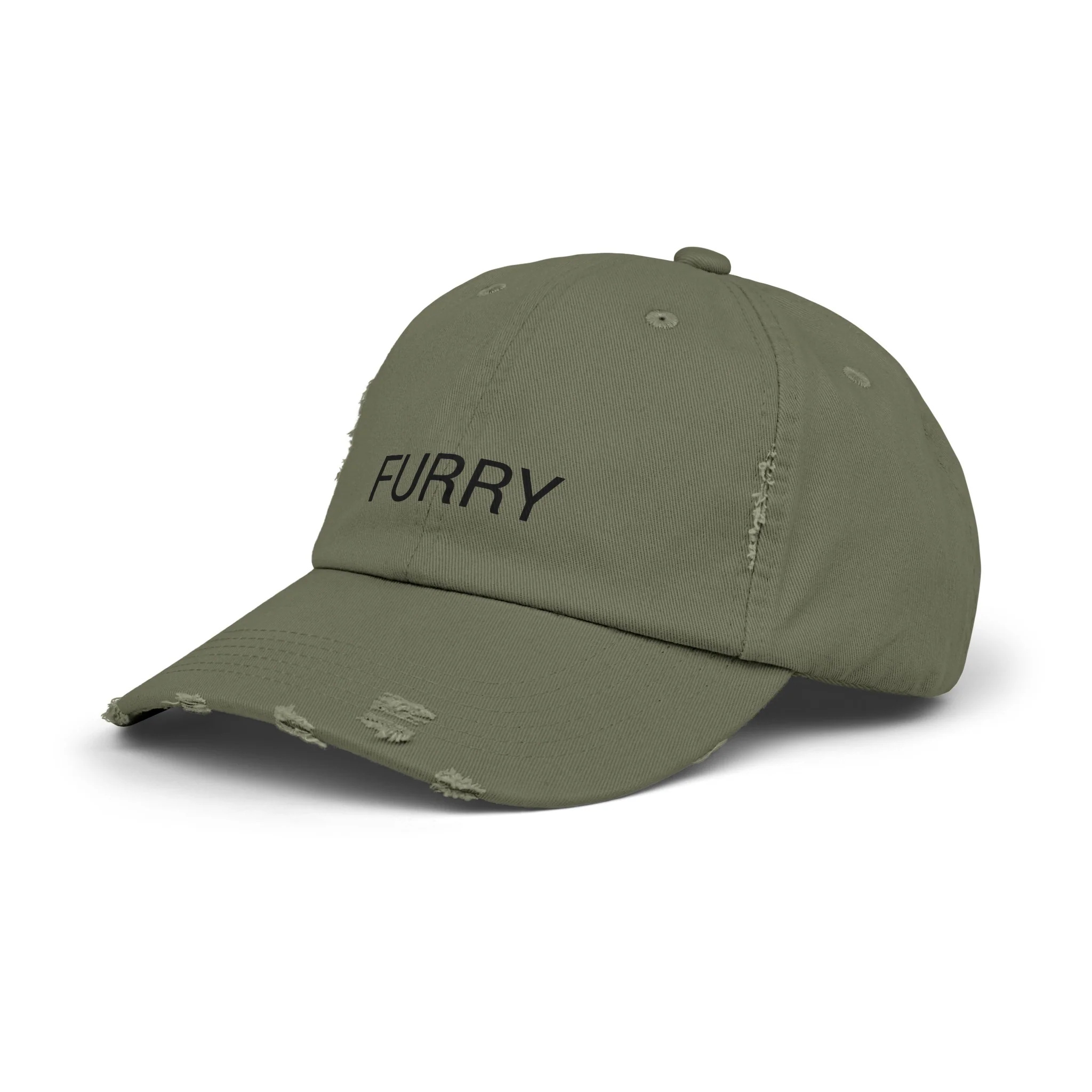 FURRY Distressed Cap in 6 colors - Image 8