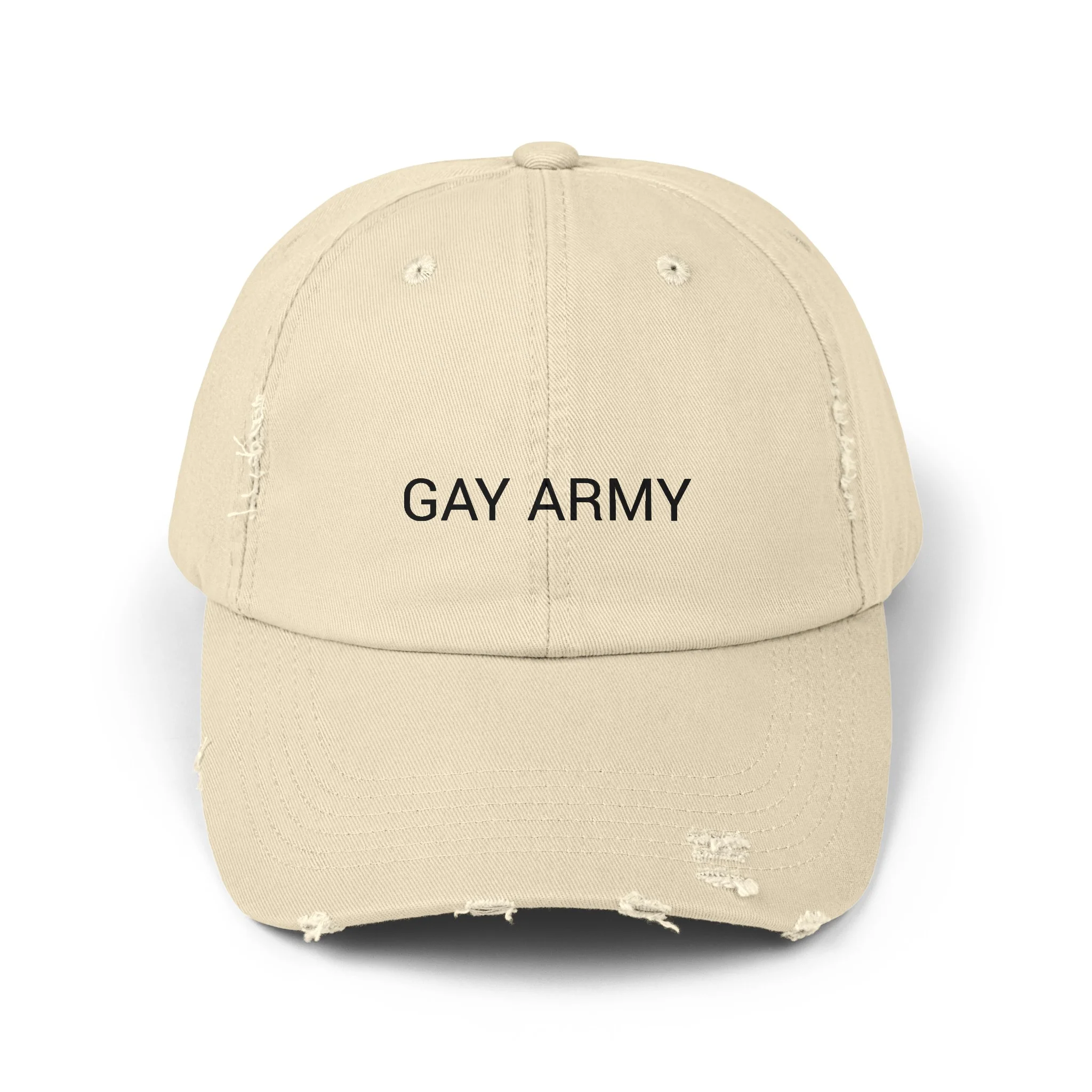 GAY ARMY Distressed Cap in 6 colors - Image 6