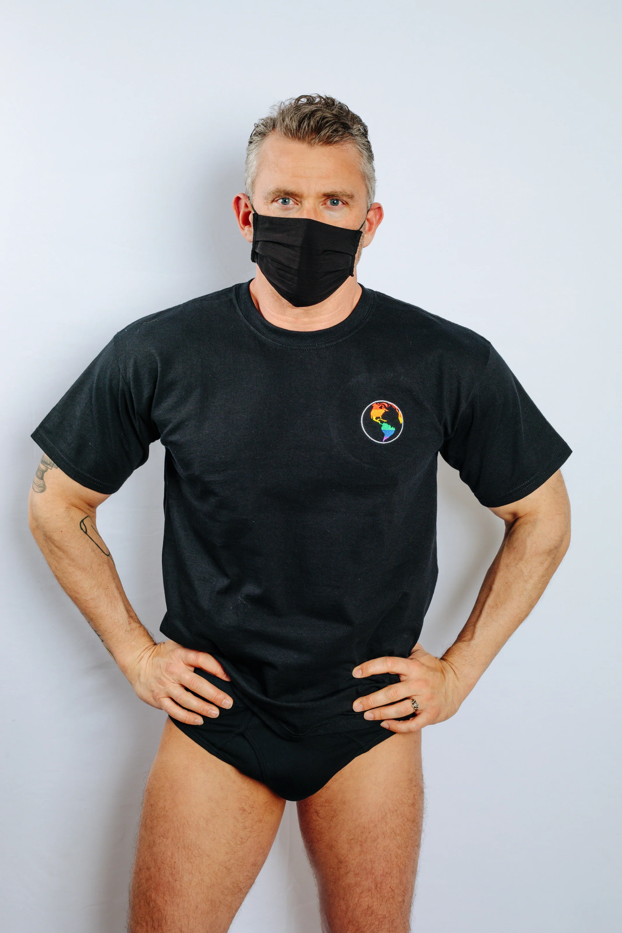 Gay Planet T-Shirt (Available in Black or White) - Image 2