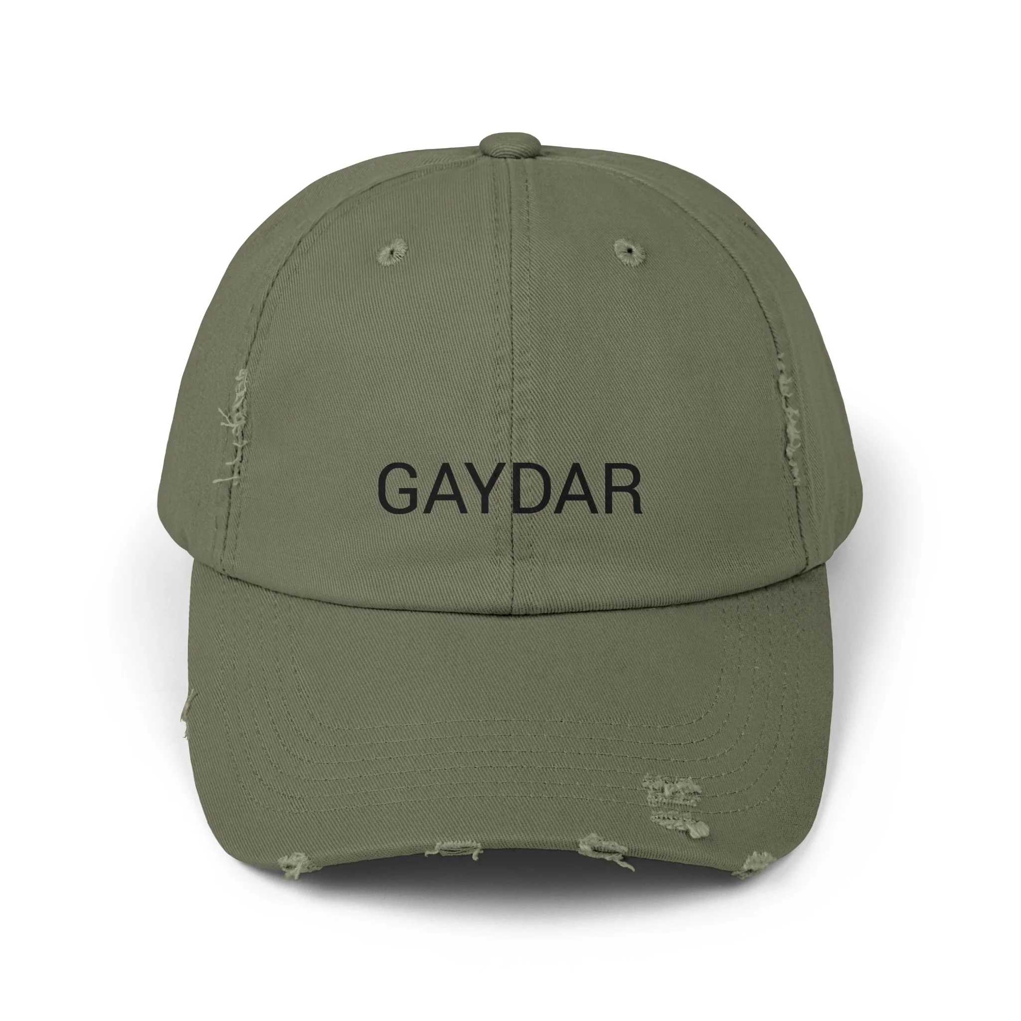 GAYDAR Distressed Cap in 6 colors - Image 4